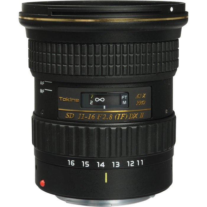 Tokina 11-16mm f2.8 ATX Pro DX II Lens