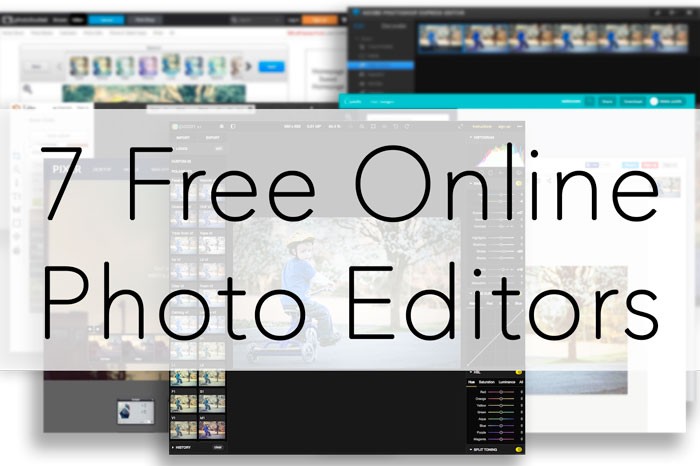 Free online image editor application