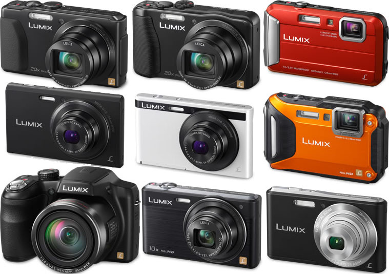 Panasonic Unveils 10 New Point and Shoot Cameras