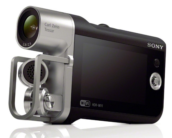 Sony HDRMV1 Music Video Recorder Captures HD Video and CDQuality Audio
